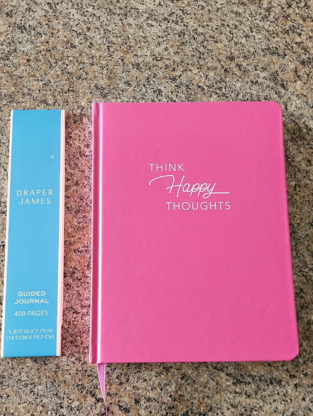 Draper James “Think Happy Thoughts” Guided ‎ Reading Journal – Pink Hardcover